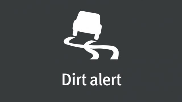 Dirt alert